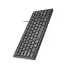 PC Power PCK-126 Wired Mini Black Bangla Keyboard